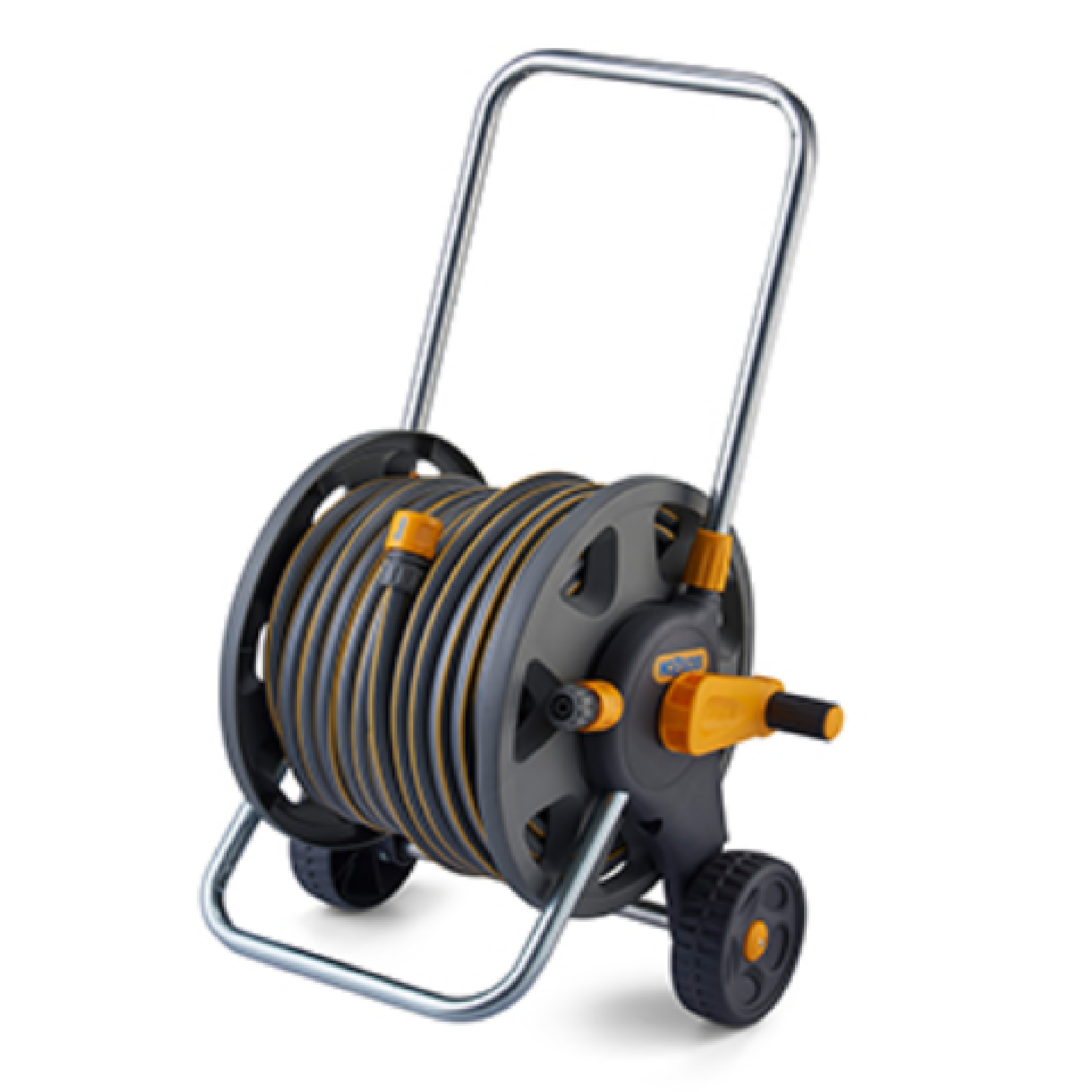 Hozelock 2398 With 30M MAXI-PRO SILVER Hose Reel Complete Set